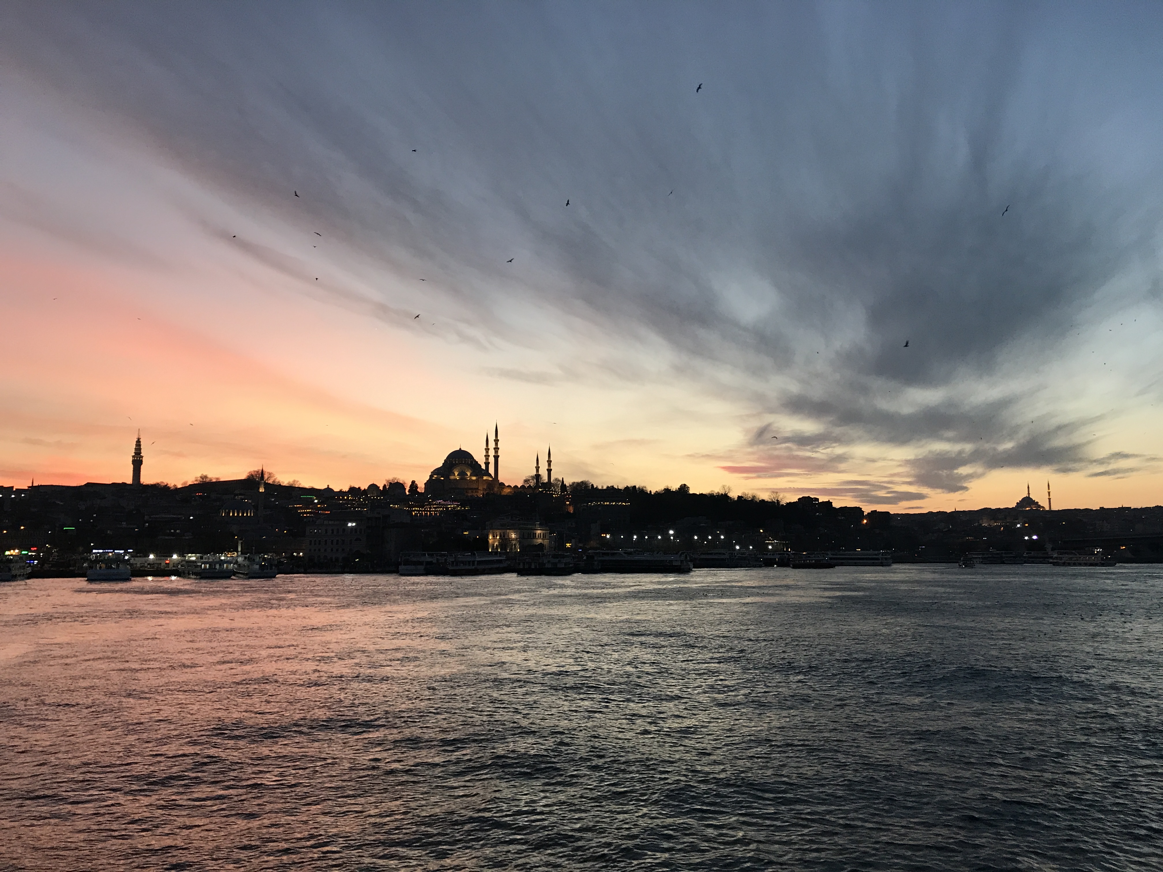 istanbul sunset taken by me